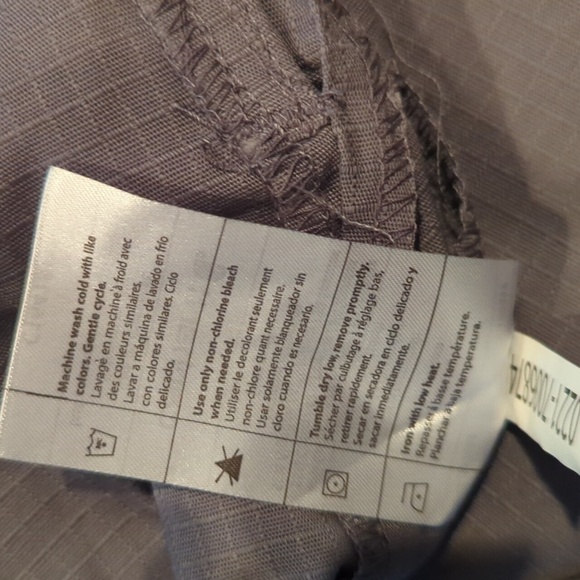 Carhartt Large Gray style #C16418 Rugged Flex Ripstop Chest Pocket Scrub… - Picture 12 of 14